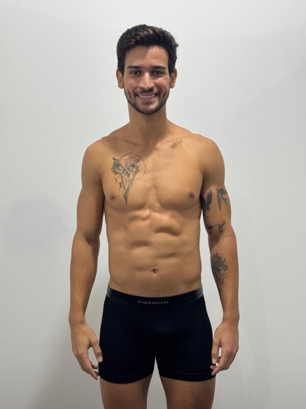 CUECA BOXER SEM COSTURA 11070003 - SELENE - Imagem 4
