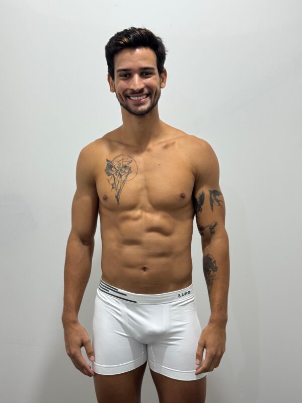 CUECA BOXER SEM COSTURA MICROFIBRA 436002- LUPO - Imagem 2