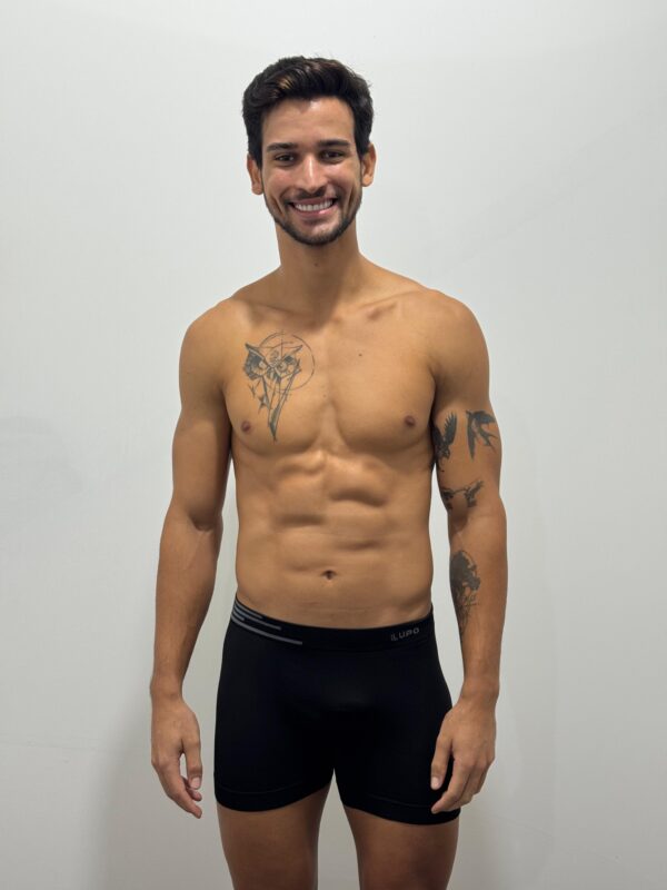 CUECA BOXER SEM COSTURA MICROFIBRA 436002- LUPO - Imagem 7