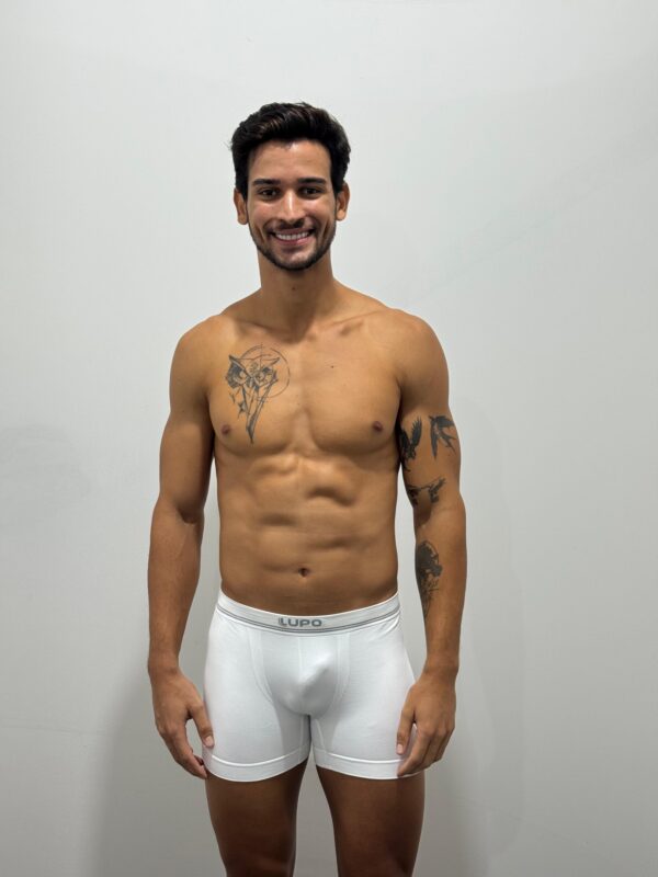 CUECA BOXER SEM COSTURA MICROFIBRA 436004- LUPO - Imagem 3