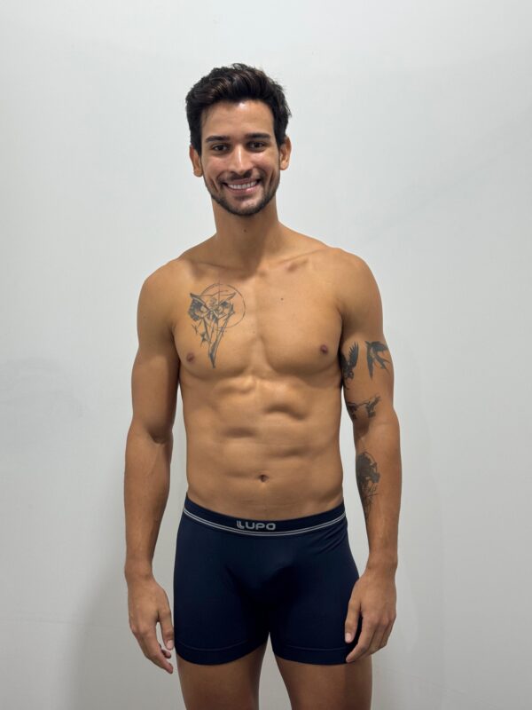 CUECA BOXER SEM COSTURA MICROFIBRA 436004- LUPO - Imagem 4