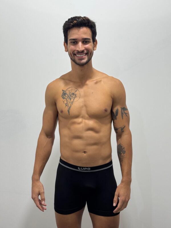CUECA BOXER SEM COSTURA MICROFIBRA 436004- LUPO - Imagem 5