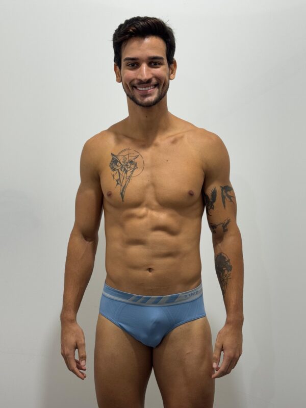 CUECA SLIP MICROFIBRA SEM COSTURA 691002 - LUPO - Imagem 2