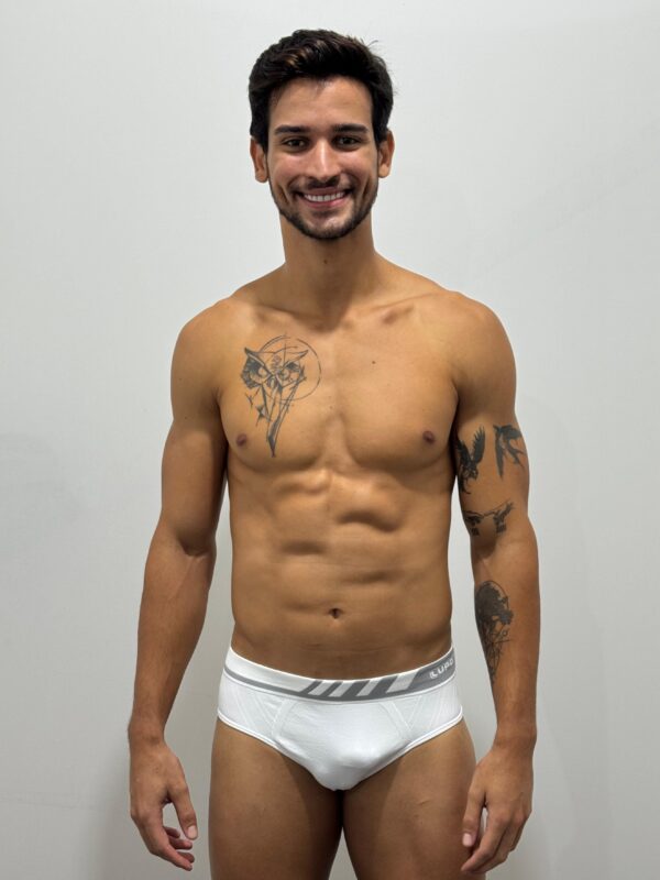 CUECA SLIP MICROFIBRA SEM COSTURA 691002 - LUPO - Imagem 3