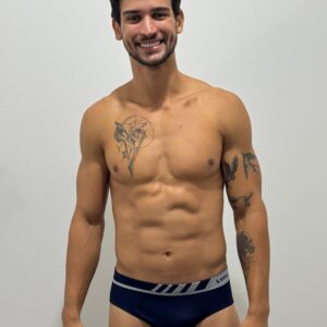 CUECA SLIP MICROFIBRA SEM COSTURA 691002 - LUPO
