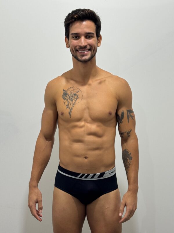 CUECA SLIP MICROFIBRA SEM COSTURA 691002 - LUPO - Imagem 6