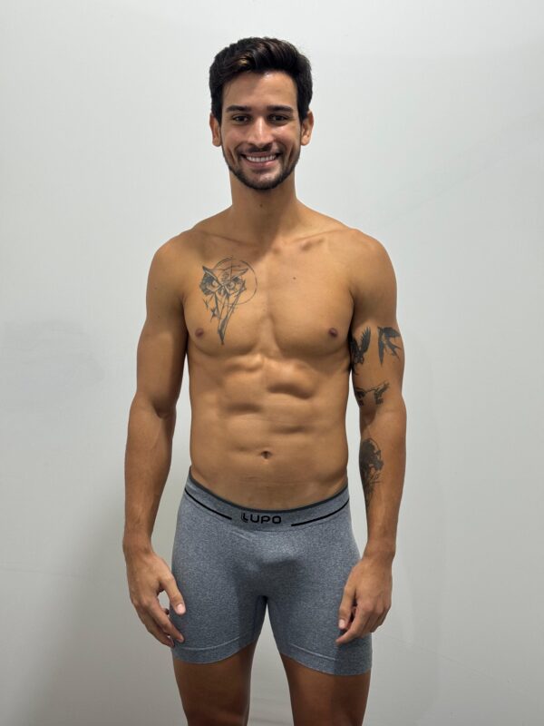 CUECA BOXER SEM COSTURA FIO TEXTURIZADO A AR 733004- LUPO - Imagem 4