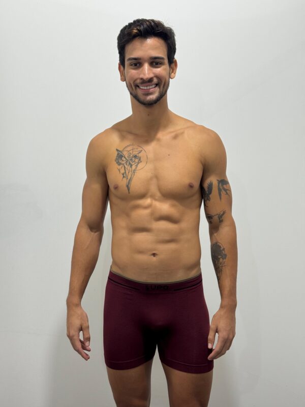 CUECA BOXER SEM COSTURA FIO TEXTURIZADO A AR 733004- LUPO - Imagem 6