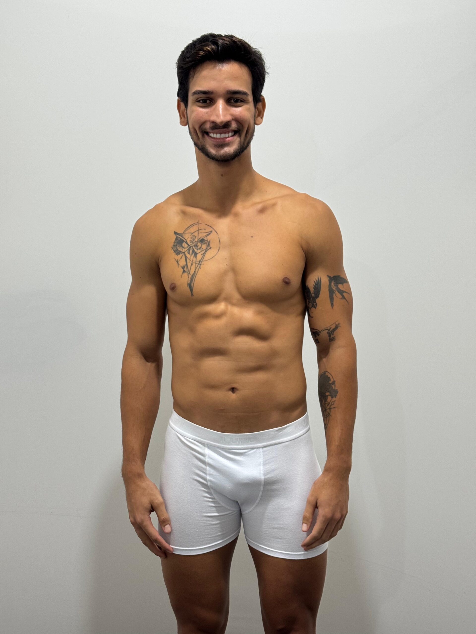 CUECA BOXER ALGODÃO E ELASTANO 784017- LUPO
