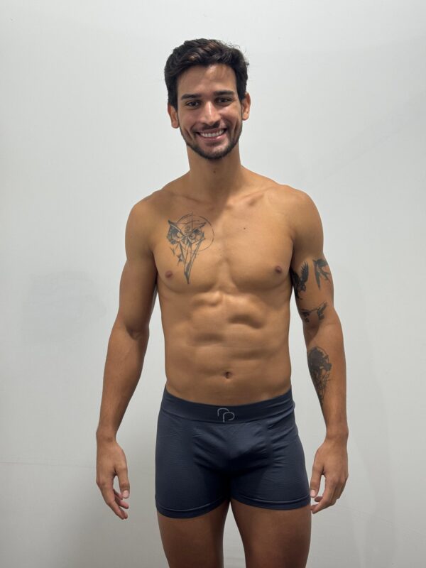 CUECA BOXER EM MICROFIBRA  RAFA PARIZE - Imagem 3