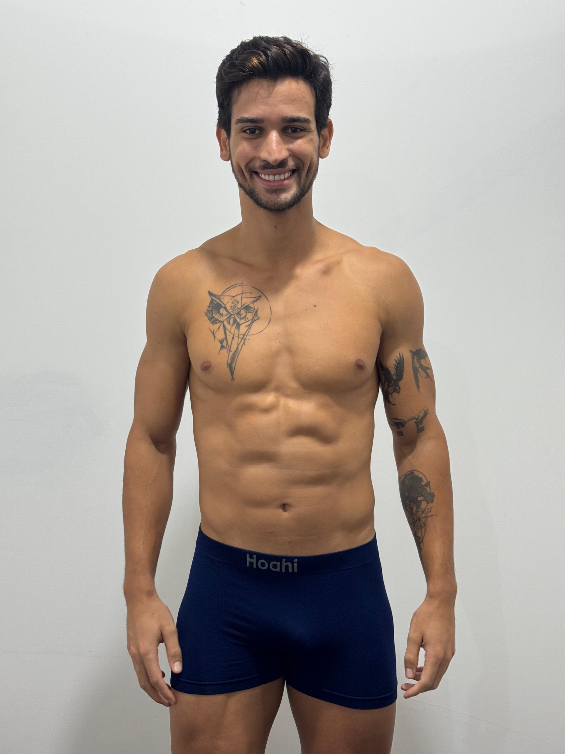 CUECA BOXER EM POLIAMIDA HOAHI
