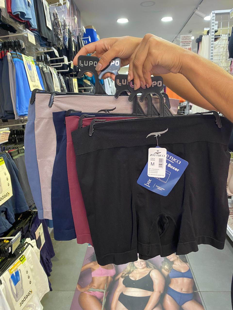 CUECA BOXER SEM COSTURA 0099P-ZEE RUCCI